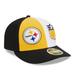 Men's New Era Gold/Black Pittsburgh Steelers 2023 Sideline Low Profile 59FIFTY Fitted Hat