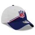 Men's New Era White/Navy NFL 2023 Sideline 9TWENTY Adjustable Hat