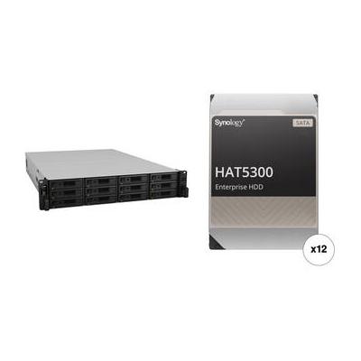 Synology 144TB RackStation RS3621RPxs 12-Bay NAS Enclosure Kit (12 x 12TB) RS3621RPXS