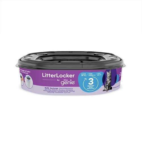 6x Nachfüllkassette für LitterLocker by Litter Genie Katzenstreu-Entsorgungseimer