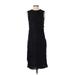 Jason Wu Cocktail Dress - Midi: Black Brocade Dresses - Women's Size 2