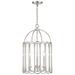 Savoy House Meridian 14" Wide Polished Nickel 3-Light Pendant