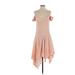 Nicole Miller Casual Dress: Pink Dresses - Women's Size 4