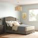 Lark Manor™ Amhir Storage Bed Upholstered/Metal in Black | 56 H x 60 W x 80 D in | Wayfair FC018CBF6D1C4471A60A2DA997BDF6C6
