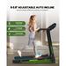 Foldable Treadmill with Incline, Folding Treadmill for Home Electric,Handrail Controls Speed, Pulse Monitor