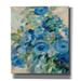 Red Barrel Studio® Epic Graffiti 'Flower Market II ' By Silvia Va Flower Market II On Canvas by Silvia Vassileva Print Canvas, in Blue | Wayfair