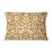 Red Barrel Studio® Floral Throw Pillow Polyester/Polyfill blend in Yellow | 14 H x 20 W x 4 D in | Wayfair 7333E17AB5BE448E82EADDF11B07C49E