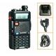 Baofeng UV-5R transceiver 5W vhf/uhf dual band radio 136-174 400-520 mhz