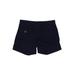 See Thru Soul Shorts: Blue Solid Bottoms - Women's Size 25 - Indigo Wash