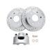 1992-1994 GMC K1500 Suburban Front Brake Rotor and Caliper Set - Detroit Axle