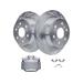 2007-2013 Cadillac Escalade EXT Rear Brake Rotor and Caliper Set - Detroit Axle