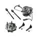 2000 Ford Ranger Front Wheel Hub Assembly and Tie Rod End Kit - Detroit Axle