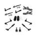 2001-2002 Toyota Sequoia Front and Rear Ball Joint Sway Bar Link Tie Rod End Kit - Detroit Axle