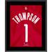 Amen Thompson Houston Rockets 10.5" x 13" #1 Red Jersey Sublimated Plaque