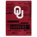 The Northwest Group Oklahoma Sooners 50" x 60" Digitize Raschel Throw Blanket