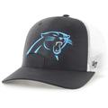 Men's '47 Black Carolina Panthers Trophy Trucker Stretch Fit Hat