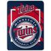 The Northwest Group Minnesota Twins 46" x 60" Dimensional Micro Raschel Plush Throw Blanket