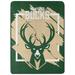 The Northwest Group Milwaukee Bucks 46" x 60" Dimensional Micro Raschel Plush Throw Blanket