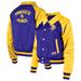 Women's New Era Purple Minnesota Vikings Coaches Raglan Full-Snap Jacket