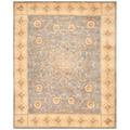 Brown 168 x 120 x 0.37 in Area Rug - Safavieh Rectangle Florence Oriental Hand-Knotted Area Rug in Wool | 168 H x 120 W x 0.37 D in | Wayfair