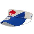 Men's New Era Cream/Royal Buffalo Bills 2023 Sideline Historic Adjustable Visor