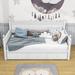 Red Barrel Studio® Kenzee Twin Size Three Drawers Wood Daybed Wood in White | 43 H x 41 W x 80 D in | Wayfair 1E587A9A00C042CA847477A1A957641A