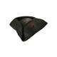 Black Caribbean Tricorn Pirate Fancy Dress Costume Hat