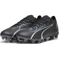 Fußballschuh PUMA "ULTRA MATCH FG/AG" Gr. 44,5, schwarz (puma black, asphalt) Schuhe Fußballschuhe