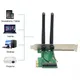 Wireless Wifi Network Card Mini PCIE To PCI-E 1X Desktop Adapter Accessories Antennas Computer Parts