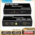 Navceker 8K 60Hz HDMI Audio Extractor 4K 120Hz RGB 4:4:4 HDMI 2.1 Audio Splitter Converter 7.1 Dolby