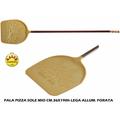 Pala pizza sole mio CM.36X190h lega allum. forata