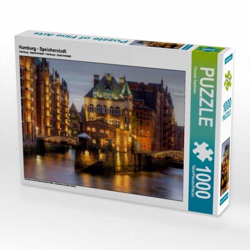 Hamburg - Speicherstadt (Puzzle) - Calvendo Puzzle