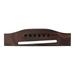 Guitar bridge 6-String Rosewood Saddle Through Slotted Folk Guitar Bridge for Type Folk Classical Acoustic Guitar Replacement Parts GO205