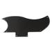 Guitar pickguard 1Pcs 193mm Folk Acoustic Guitar Pickguard Self-adhesive Pick Guard Sticker for Acoustic Guitar Parts(SG01 Black)