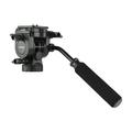 Andoer Fluid Hydraulic Ball Head Panoramic Photography Max. Load 5KG with Handle for 14 inch Screw and 38 inch Monopod Tripod