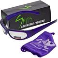 Chicopee Foam Padded Sunglasses (Frame Color: Crystal Purple Lens Color: Purple)