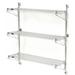 Nexel Wall Mount Wire 3-Shelf Starter Unit 36 W x 14 D x 54 H