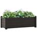 moobody Garden Raised Bed Anthracite 39.4 x16.9 x13.8