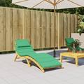 moobody Sun Lounger Cushion Fabric Outdoor Chaise Lounge Seat Cushion Green for Patio Lounge Chairs Sun Lounger 73.2 x 22.8 x 1.2 Inches (L x W x T)