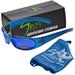 Chicopee Foam Padded Sunglasses (Frame Color: Crystal Blue Lens Color: Photochromic Clear/Smoke)