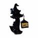 COFEST Hell s Messenger with Lantern-The Ghost Looking for Light Witch Decoration Lamp Halloween Ghost Statue Decoration Scary Hell Messenger As Decorations for Garden Black