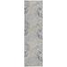 Dalyn Rugs Indoor/Outdoor Tropics TC3 Grey Washable 2 3 x 7 6 Runner Rug