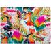 Dalyn Rugs Indoor/Outdoor Tropics TC5 Confetti Washable 1 8 x 2 6 Rug