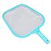 HElectQRIN Pool Skimmer Pool Net Cyan Quick Cleaning Plastic Structure Nylon Material Pool Skimmer Leaf Net For Hot Tubs Fountains Pool Cleaning Net