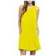 knqrhpse Sundresses for Women For Women Casual Dress Neck Pockets Casual Loose Dress Sleeveless Party Above O Knee Women Dress Women s Dress Women Dress Women s Dress Womens Dresses Yellow Dress Xxl