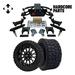 Hardcore Parts 6â€� Heavy Duty Double A-Arm Suspension Lift Kit for Club Car PRECEDENT Golf Cart (2004+) with 15 Black VENOM Wheels and 23 x10 -15 GATOR On-Road/Off-Road DOT rated tires
