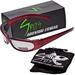 Chicopee Foam Padded Sunglasses (Frame Color: Crystal Red Lens Color: Smoke)