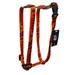 Cincinnati Football Bengals LARGE 1 Inch Wide Adjustable Dog Harness - 24 - 34