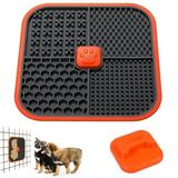 Pet Supplies Custom Silicone Wall in Pet Dog Bath Food Bowl Slow Feeder Feeding for Pad Licking Dog Lick Mat. Pet Accessories C