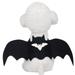 Pet costume 1pc Halloween Funky Pet Costumes Bat Wing Suit Bat Costume Dog Clothes Pet Supplies for Dog (without Strap M Black)